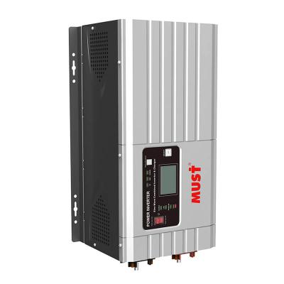 China MUST TLV EP3300 series pure sine wave 1kw 2kw 3kw 4kw 5kw mppt solar inverters load control board off grid solar lithium 277*196*466mm 277*186*621mm for sale