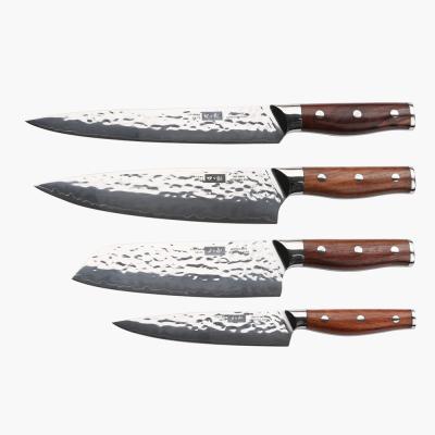 China Best Viable Quality Professional Damascus Kitchen VG10 or AUS10 Damascus Steel Chef Knife With Branch Acid Handle for sale