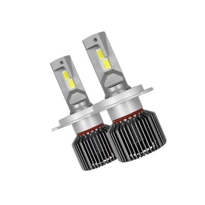 China 4 side 12v 24v H7 12000lm 9005 9006 headlight C6 9012 led fan cooling bulbs for XC-H7 car for sale