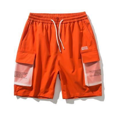 China Anti-Wrinkle Customized Colors Mens Shorts Gym Running Windproof Cargo Shorts With Pockets for sale