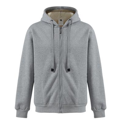 China Autumn And Winter Thick Version Anti-Wrinkle Windproof Zipper Sweater Casual Hooded Cardigan Sweater- for sale