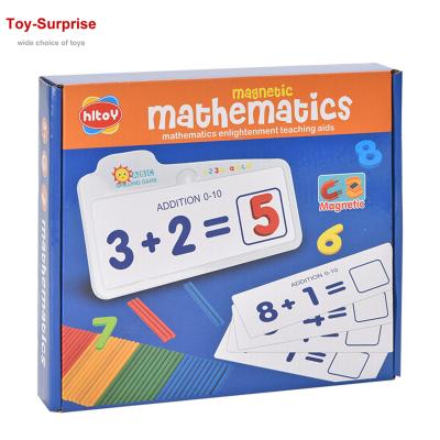 China Educational DIY Toys Early Educational Magnetic Numbers Puzzles Math Learning Educational Toys For Children for sale