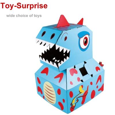 China Toya Graffiti Painting Wearing Performance 3d Diy Cartoon Cloth Paper Cartoon Paper Model for sale