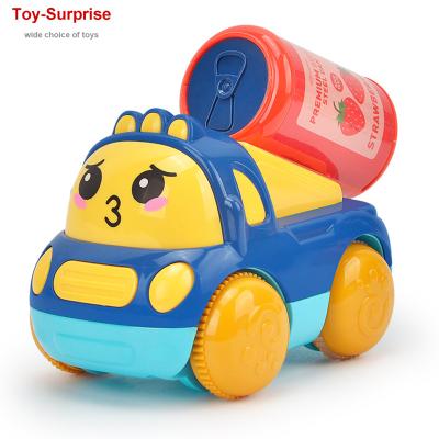 China Friction Toy Cute Truck High Quality Car Birthday Gift Pressing Car Toys Cartoon Models Gifts for sale