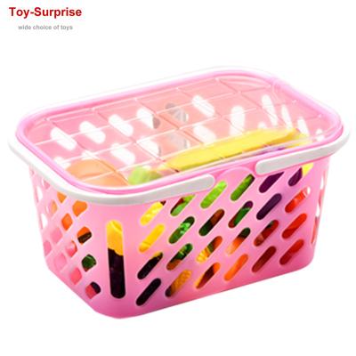 China Kitchen Set Toy Preschool Toy Cutting Fruit Kids Kitchen Vegetable Toys Pretend Playset Plastic Food Toy 3-6 Years Children Educational Toys for sale