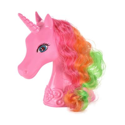 China Half Body Multiple Unicorn Makeup Hairstyle Set INSTANT DIY Freely for Little Girl for sale