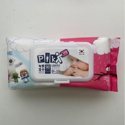 China Baby Skin Cleansing Cloths OEM Factory Good Quality For Wet Disposable Wet Woven Cloth Wholesale Baby Wet Cloths Non Baby Wipes for sale