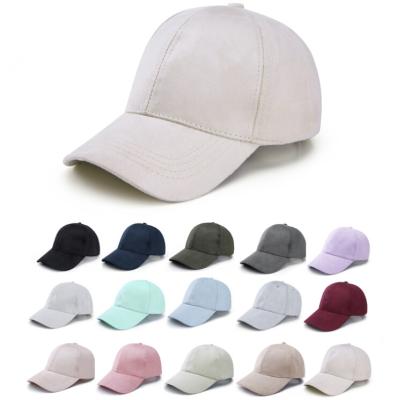 China breathable & Wholesale Embroidered Custom Logo Dad Hat Waterproof Suede Simple Blank Printed Baseball Hat for sale