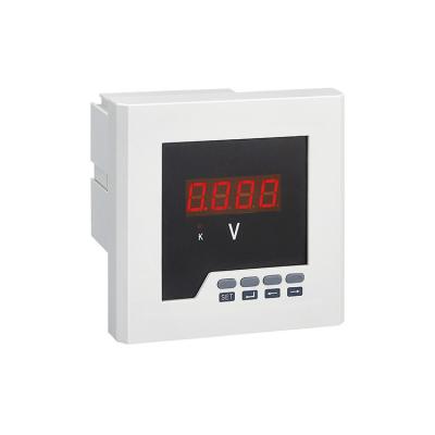 China Single Phase Digital Panel Mount AC Voltmeter 500v for sale