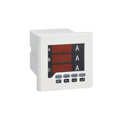 China Digital Volt Ammeterp Ammeter Ac 0-200A 3 Phase Voltage Panel Meter for sale