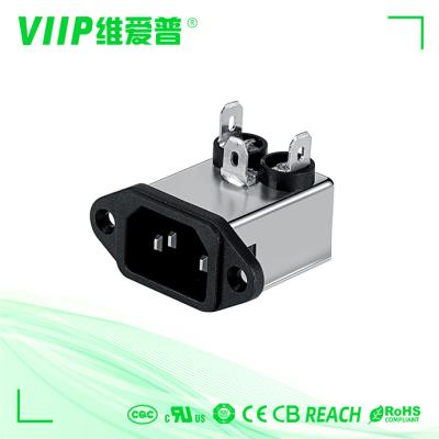 China General Inline AC IEC EMI Filter IEC320 Socket Electrical Outlet for sale