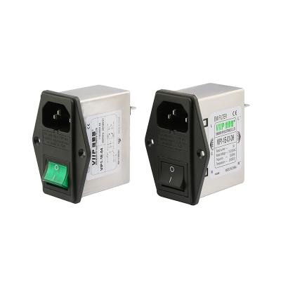 Κίνα 10A Rated Power Filtered Power Entry Modules with Fuse Holder and Switch 110V/250VAC προς πώληση