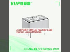 ACCEPTABLE OEM Low Pass Filter 0.5dB Insertion Loss and Materials