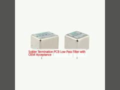 Solder Termination PCB Low Pass Filter with OEM Acceptance