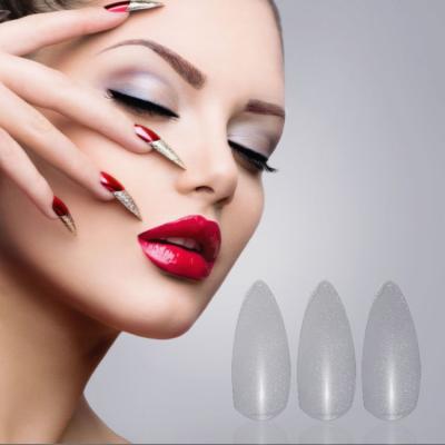 China IDS Wholesale Popular Style Fake Nails Tips Clear Cheap Fake Nails Sets for sale