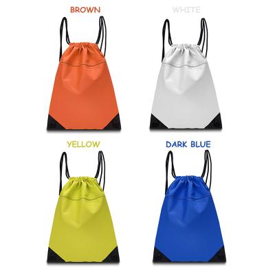 China Hot Polyester Drawstring Shoe Bag Drawstring Pouch Customized By Rope Sales Promotion Handle for sale