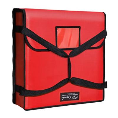 China Unique Red Design Leak Proof Thermal Cooler Food Warmer Bag Insulated Supply Bags for sale