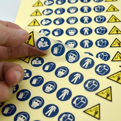 China Waterproof Customized Fragile Stickers PLEASE HAND WITH CARE sticker stickers warning fragile die cut custom printing for sale