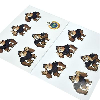 China Holographic Cool Roll Sticker Vinyl Sticker 3d Waterproof Custom Printing Cute Aesthetic Stickers for sale