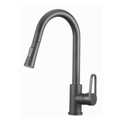 China Faucets Tidjune Thermostatic Kitchen Faucet Manufacturer Cheap Single Handle Pull Out Kitchen Taps Sink Faucet for sale