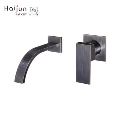 China Without Slide Bar AB1953 Low Lead Bronze Black Shower Room Faucet Sets for sale