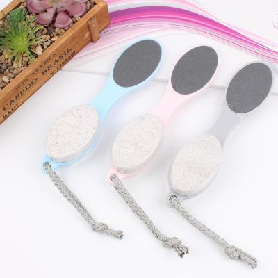 China Dean Skin Remover Hot Selling 4 in 1 Pedicure Tool Pumice Stone Skin Remover Brush Foot Grinding Dead Folder for sale