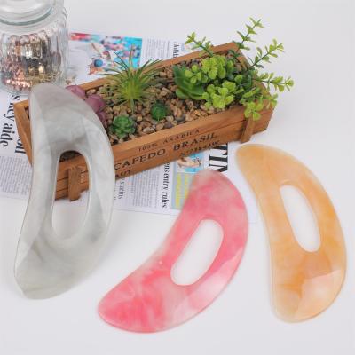 China Durable Lymph Muscle Drainage Resin Massage Scraping Tools Handle Big Body Gua Sha For Women And Men for sale