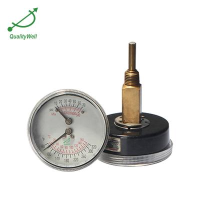 China thermometer with gauge pressure 71.5mm for sale