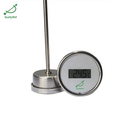 China 80mm On/Off Switch Dial Digital Thermometer Water Temperature Measurement for sale