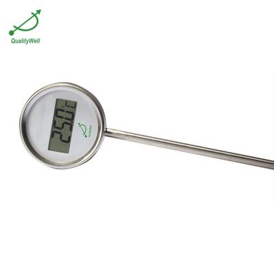 China Industrial Digital On/Off Switch Thermometer With Stainless Steel Probe for sale