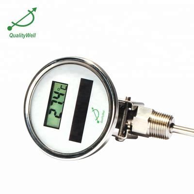 China Stainless Steel Accurate Led Display Digital Thermometer Large Waterproof Price for sale