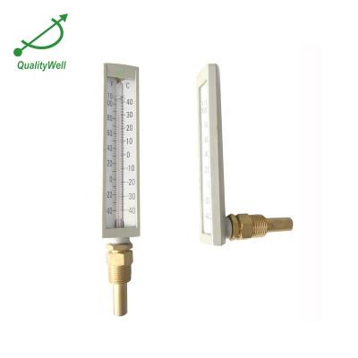 China Brass Liquid Glass Hot Water Fahrenheit Thermometer Manufacturer for sale