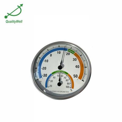 China Cheap desktop hygrometer and thermometer humidity 128mm for sale