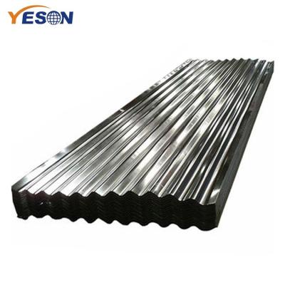 China 0.11mm Galvanized Roof Construction Sheet Corrugated Steel Sheet Gi Iron Roofing Sheet for sale