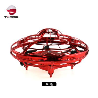 China FLASHING 2022 Trends Push UFO Bug Toys Pro Ball Flying Restless Person Drone Spinner for sale