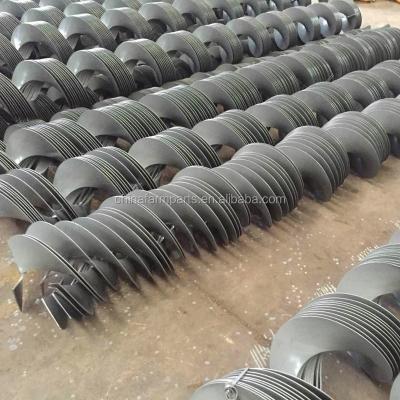 China Helical Harvester Part Blade Screw Flight Of Harvesters for sale