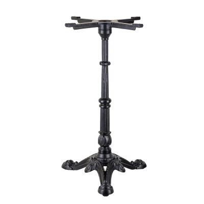 China Small Classic Chuangdi Table Base Bistro Table Leg with Solid Tube 3 Toes. for sale