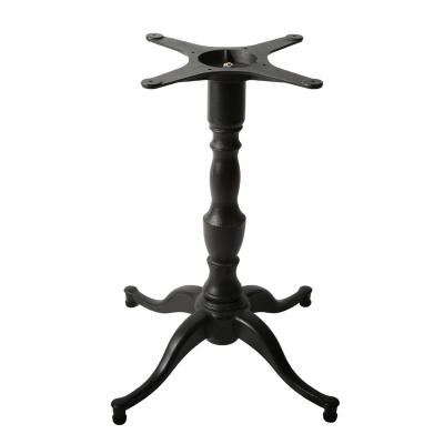 China Chuangdi Design Small Table Base Traditional Special Cast Iron 4 Legs Heavy Duty Table Base for sale