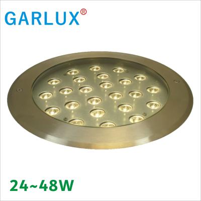 China 24~48w LANDSCAPE recessed led light well up light led inground light for sale