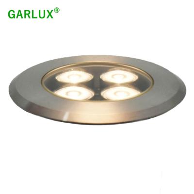 China LANDSCAPE 316 Top Grade LED Stainless Steel Underground Light Outdoors Recessed Up Light for sale