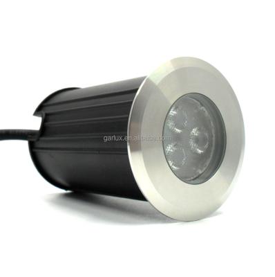 China 12v stainless steel led inground light ip68 waterproof outdoor led recessed light garden uplights for sale