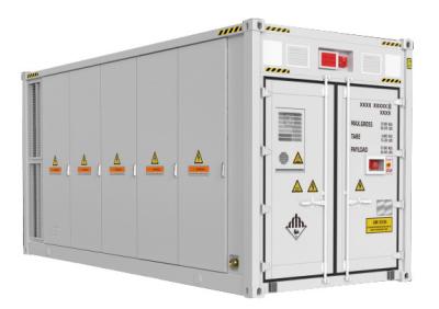 China 3.7MWH Liquid Cooled Container Energy Storage System For Commercial And Industry for sale