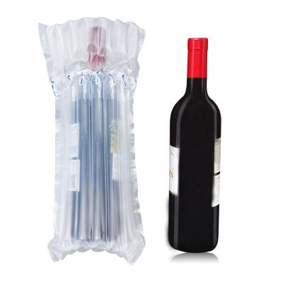 China Hongdali Recyclable Hot Selling Air Column Hard Bag Packing Protective Air Column Bag Pouch Inflatable Electronics For Wine Bottle for sale