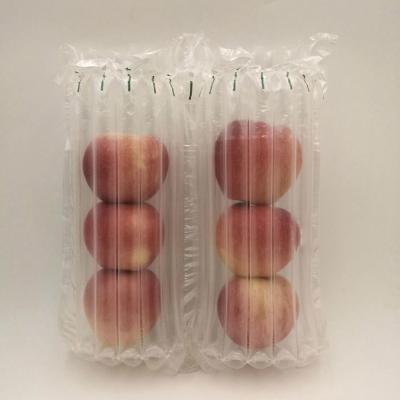 China High Recyclable Protective Shockproof Plastic Inflatable Air Bubble Column Packing Bags For Fruit/Apple/Pitaya/Watermelon for sale