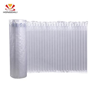 China Wholesales Recyclable Air Bubble Cushion Wrap Air Column Packing Shockproof Protective Sheet/Inflatable Buffer Damping Film Wrap Roll for sale