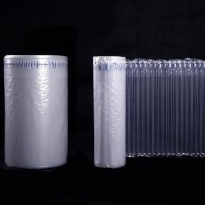 China Recyclable Plastic Inflatable Plant Material Packaging Air Column Bag Cushioning Film For Transportation Long Distance Mailing for sale