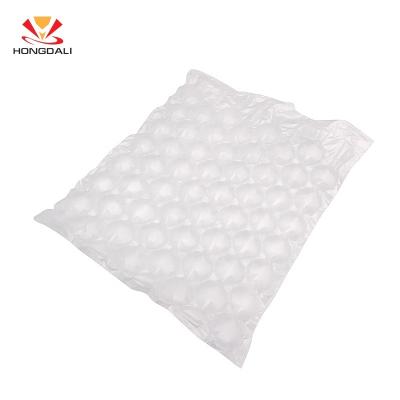 China Wholesale Recyclable Anti-shocking Air Column Packaging Inflated Squash Membrane Bubble Cushion Wrapping Plastic Bag Roll for sale