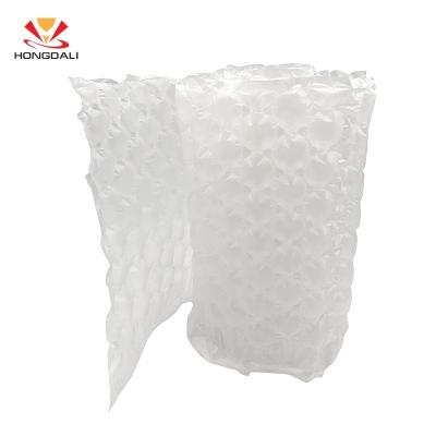 China Hongdali Environmental Protection Materials Packaging New Squash Membrane Air Bubble Roll Bag Wrap Film Shockproof Damping Type for sale