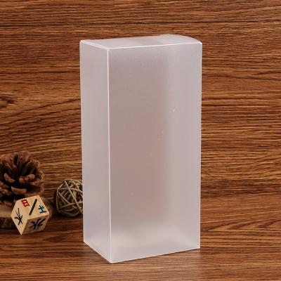 China Recyclable Custom PP Transparent PVC PET Clear Colored Small Clear Plastic Packaging Boxes for sale