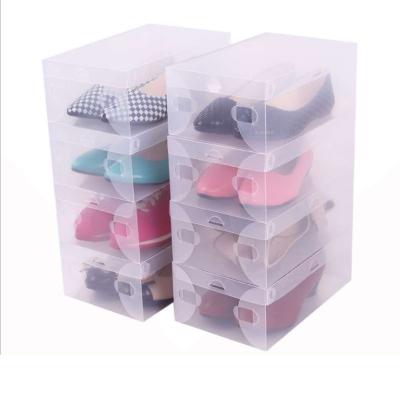 China Sustainable Shoe Storage Box, 18 PCS Shoe Storage Organizers Shoe Storage Box Stackable Drawer Rack Containers for sale